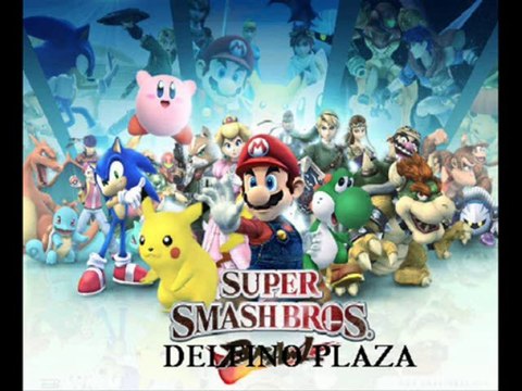 Super smash bros brawl (super mario) delfino plaza