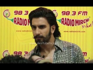 Ranvir Singh & Deepika Shine at Radio Mirchi for Raamleela 🎬