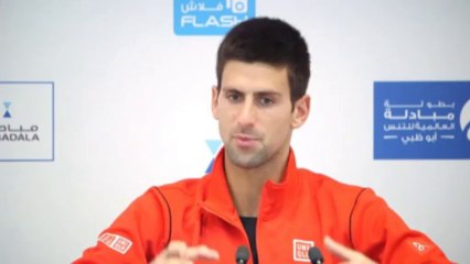 Abou Dhabi - Djokovic prend son temps