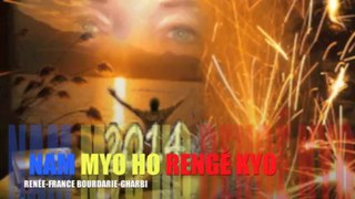 BONNE ANNÉE 2014/ Montage-Poème-RENÉE-FRANCE BOURDARIE-GHARBI/VOIX RENÉE-FRANCE et ALEXANDRE GHARBI