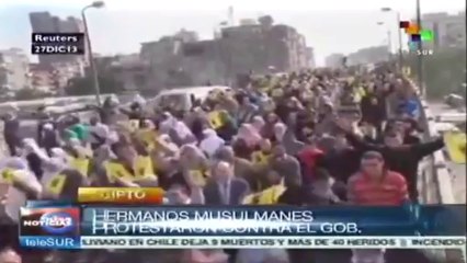 Protestas antigubernamentales se extienden por todo Egipto