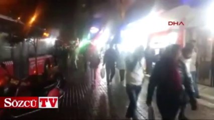 Depremden ilk görüntüler