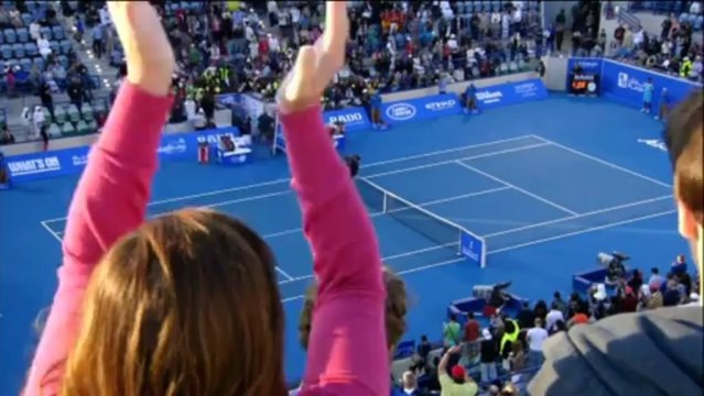 TENNIS: Abou Dhabi - Tsonga : ''Content de mon tournoi''