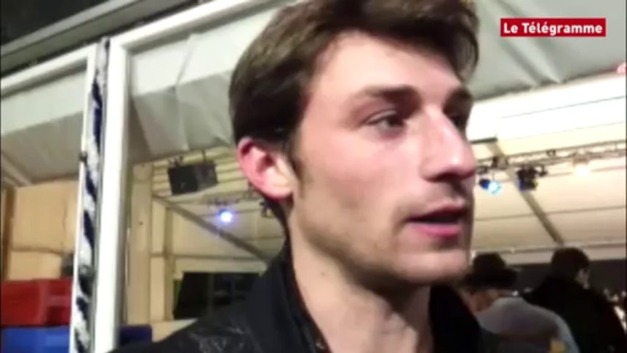 Quimper. Brian Joubert sur la glace