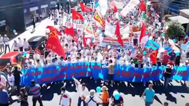 CAMINHADA CONTRA A CORRUPÇÃO, PELA VIDA PELA PAZ