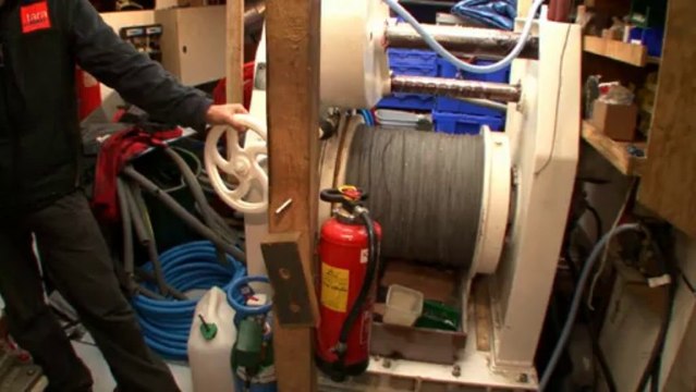 L'intérieur d'un voilier hors normes