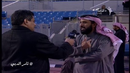 تصريح رئيس الطائي خالد الباتع بعد لقاء الطائي والكوكب