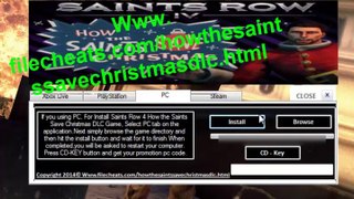 Saints Row IV Comment la Free Giveaway Saints Sauvegarder DLC de Noël
