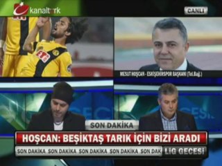 Eskişehirspor başkanı Mesut Hoşcan Lig Gecesi'ne katıldı.