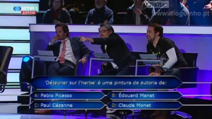 António Raminhos goza com as citações de Alexandra Lencastre