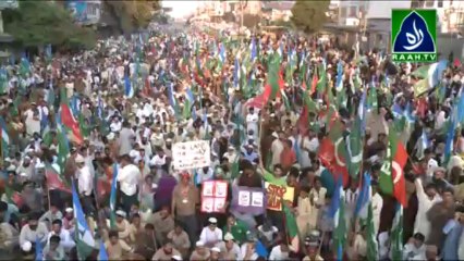 Syed Munawar Hasan Speech at Drone March Karachi