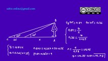 Problema de trigonometría - Altura de un árbol