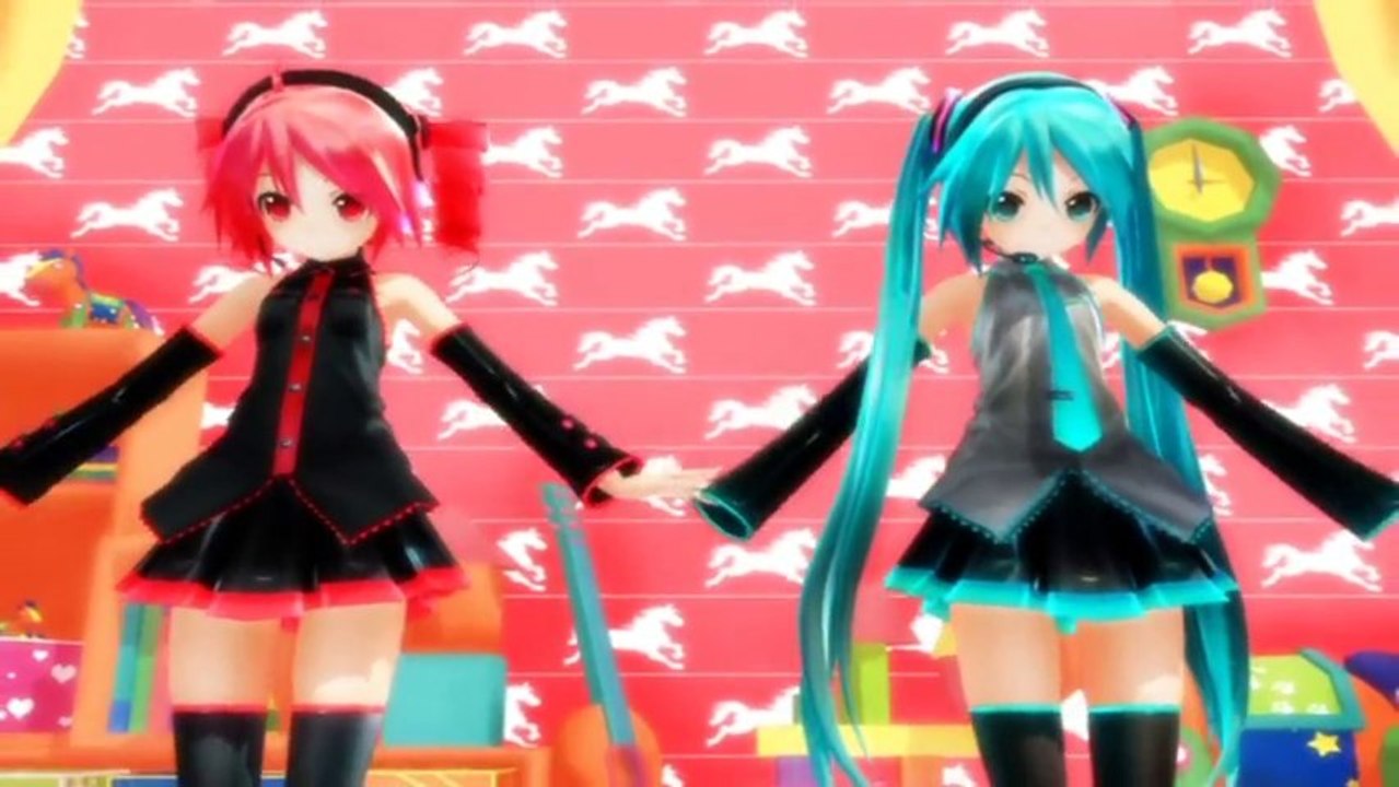 ろりこんでよかった～ (MMD) / 初音ミク 重音テト
