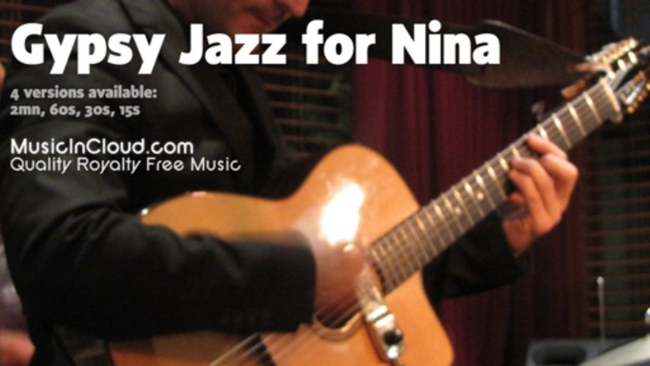Gypsy Jazz for Nina (musique libre de droit jazz manouche)