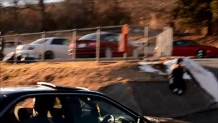 ドリフト　12月 28日  2013年  ドリパ  Over Night Run  愉快な後輩達