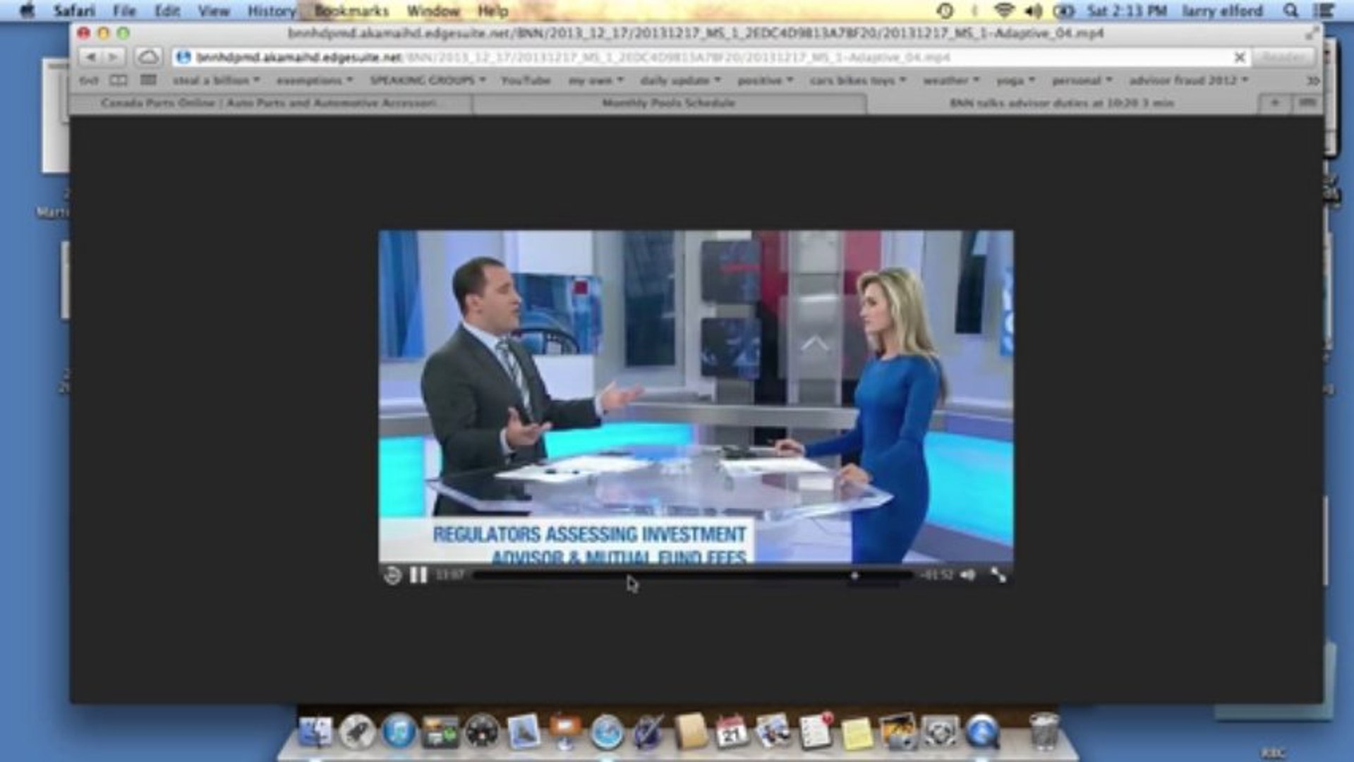 Investor advisor deceit, Business News Network