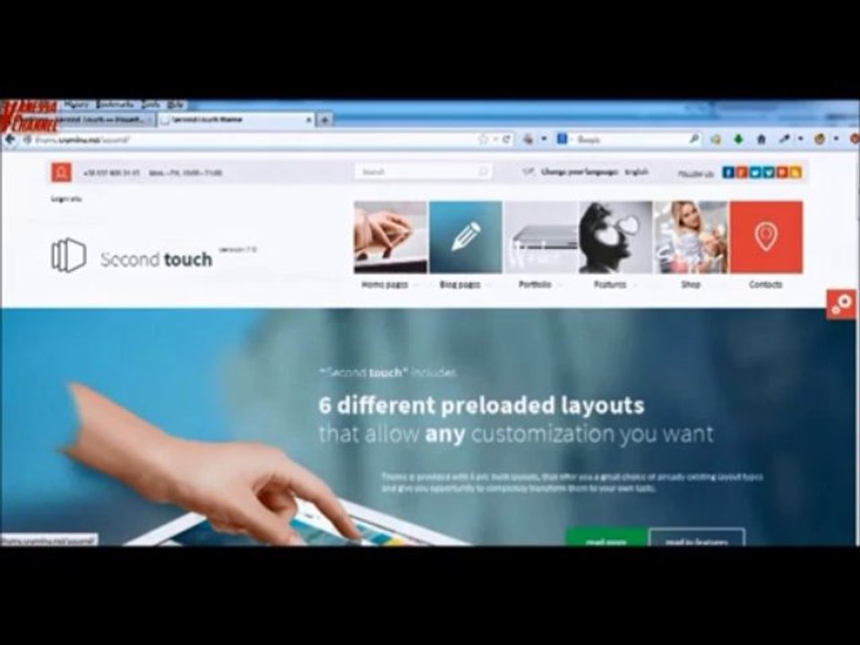 Second Touch Powerful metro styled wordpress theme v1.1.7