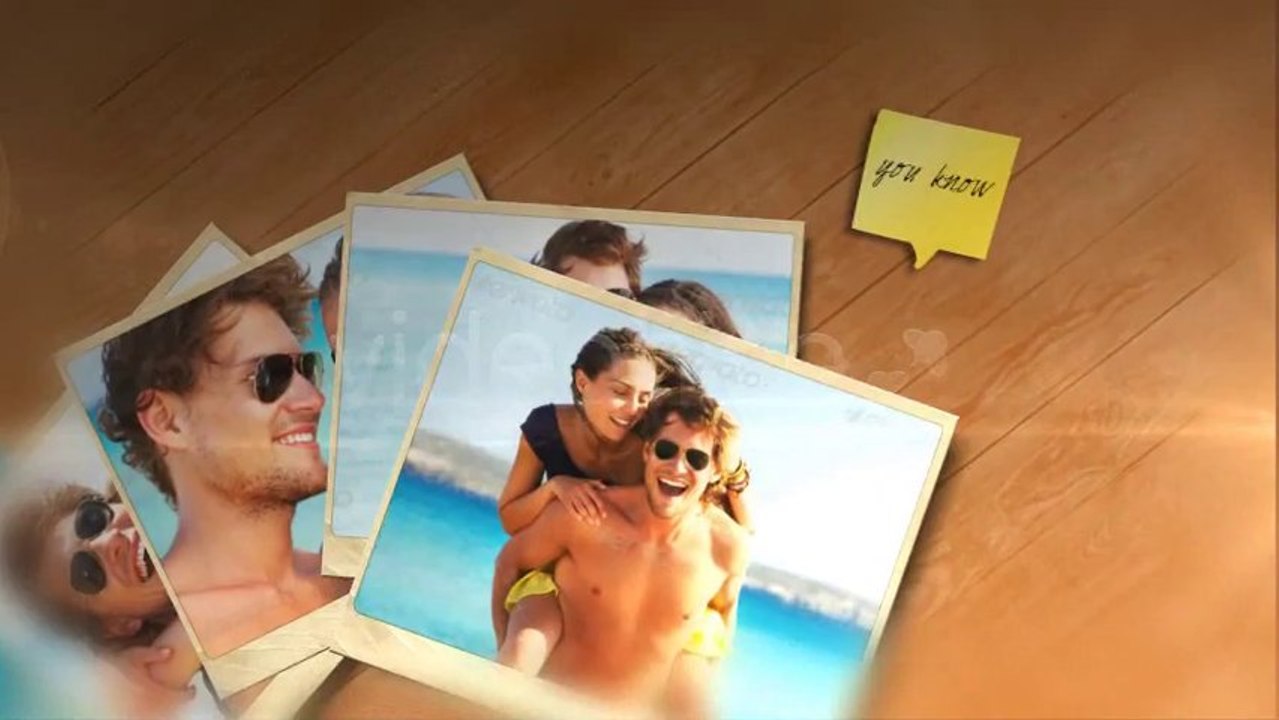 Romantic Heart of Love Wedding Intro - After Effects Template