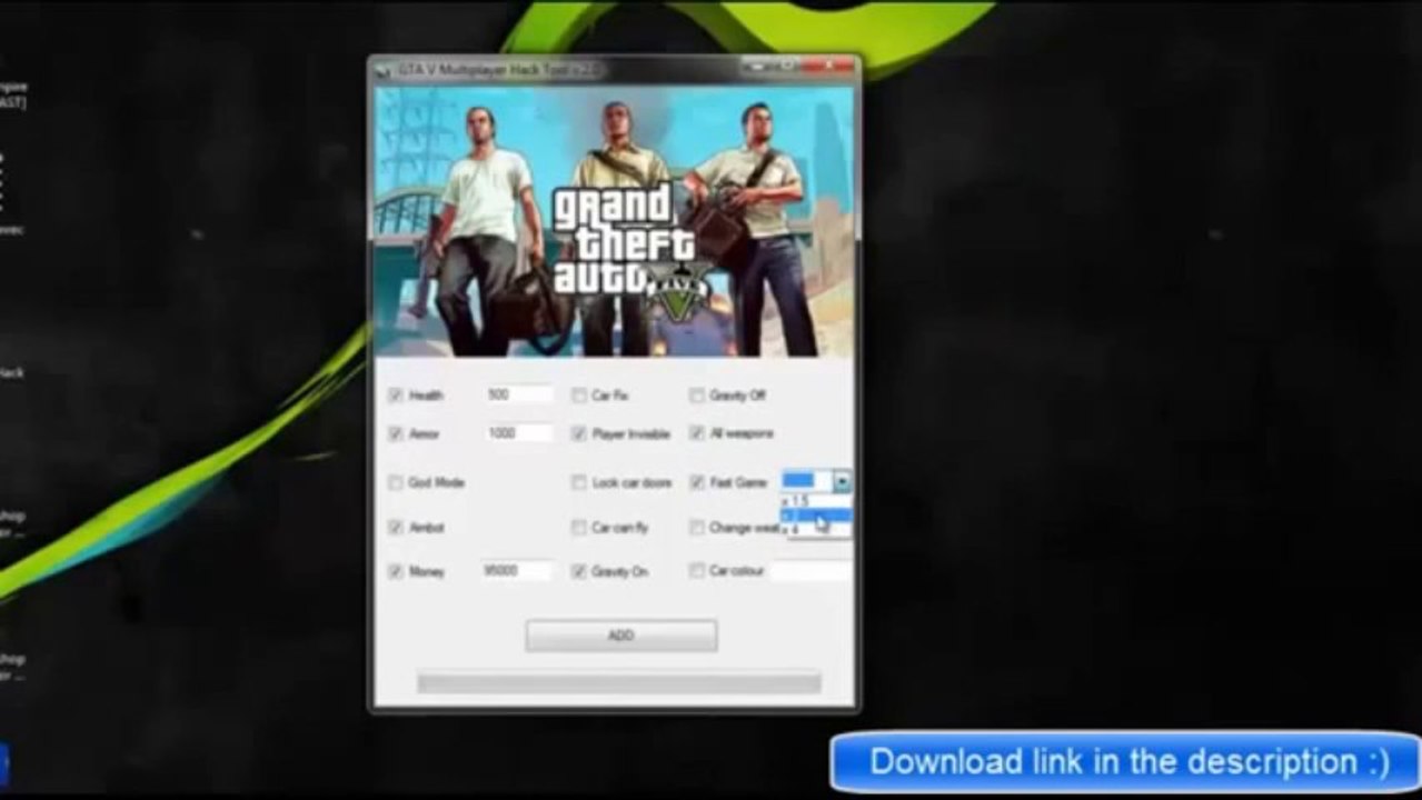 Grand Theft Auto V Hack Tool