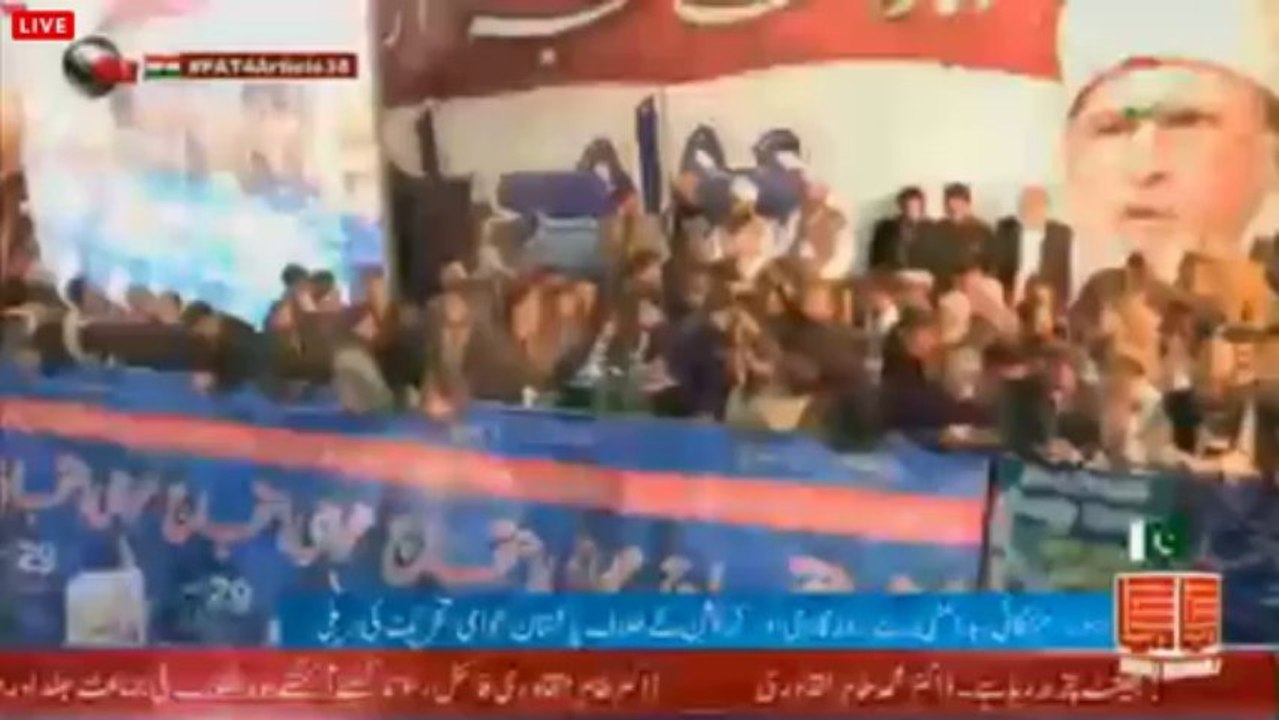 Dr Hussain Qadri At 29 Dec 2013 Rally Part 1