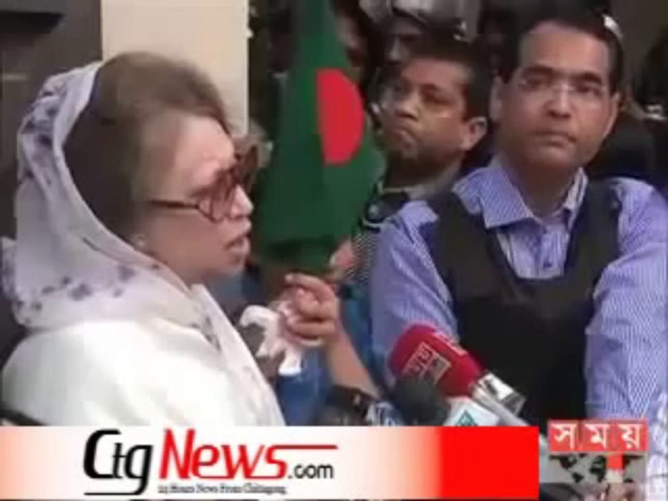 খালেদা জিয়া সাংবাদিকদের যা যা বললেন