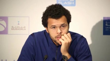 TENIS: World Tennis Championships:: Tsonga po porażce z Nadalem