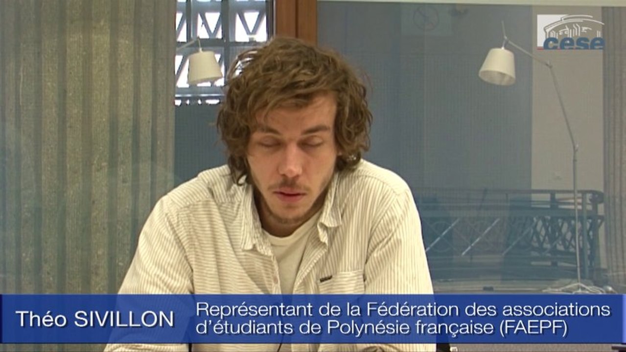 Audition de Théo SIVILLON (FAEPF) - cese
