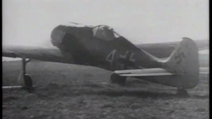 2e Guerre Mondiale - Le chasseur FW 190.