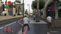GTA 5 - Défi #1 - Mettre K.O   de 50 personnes à pied sans mourir ! (FR) [HD]