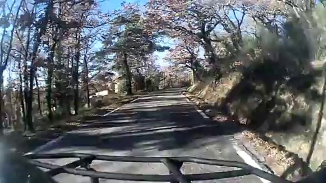 Caméra embarquée, Camsport, sur guidon quad Kymco.