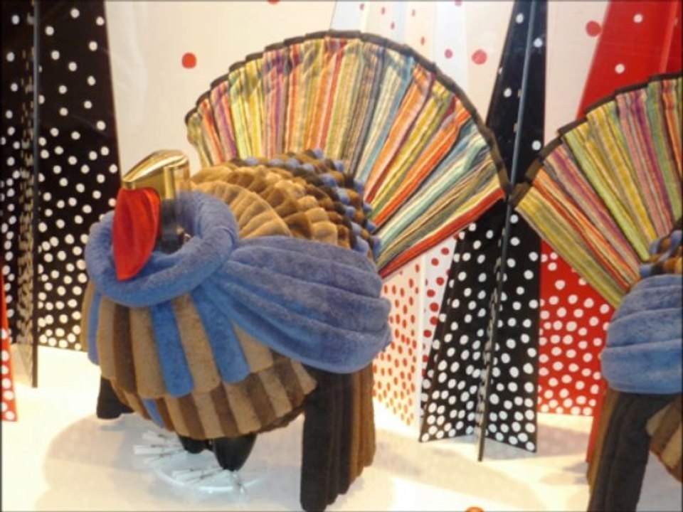 Décorations des vitrines pour Noel londre 2013