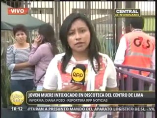 Hallan muerto a estudiante de Medicina en la puerta de discoteca Céntrica