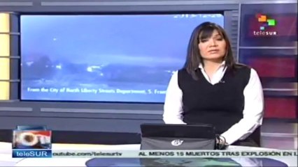 EE.UU.: cámaras de serguridad registran caida de bola de fuego en Iowa