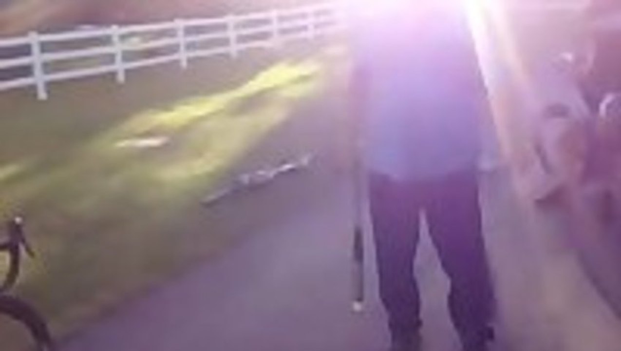 Road rage grandpa takes on a group of cyclists