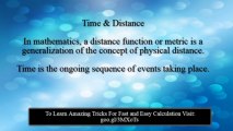 Vedic Maths Solutions for Questions based on Time and Distance