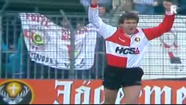 09-03-2012 Martin van Geel te gast bij FC Rijnmond