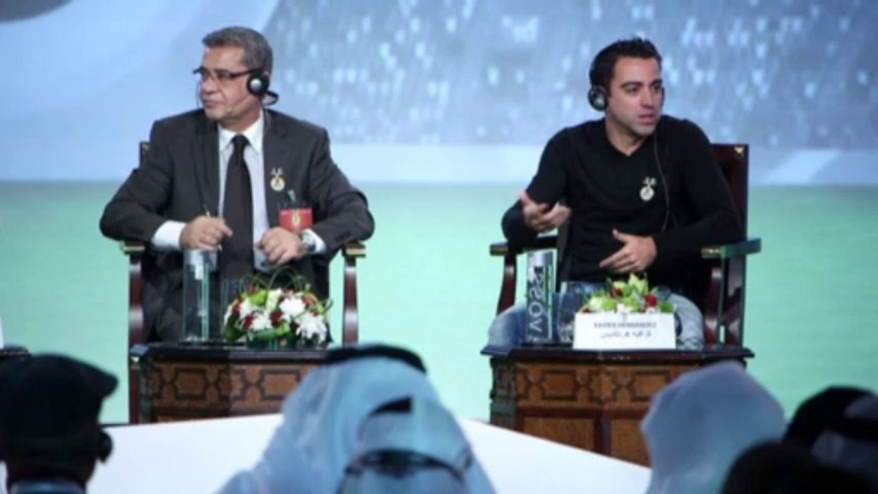 Xavi: ''Todos los futbolistas llevamos un entrenador dentro''