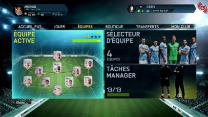 présentation équipe hybride silver FUT14