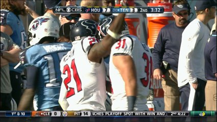 Brice McCain interception