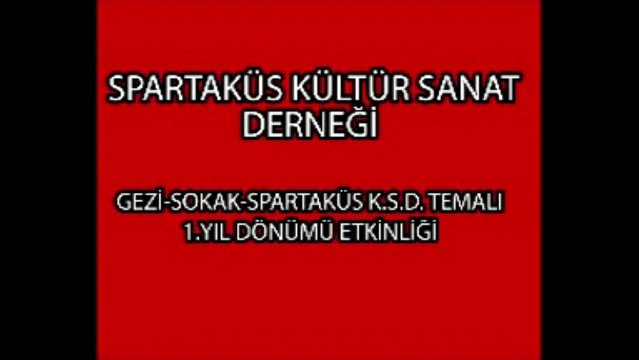 Trabzon Spartaküs Kültür ve Sanat Derneği 1 yılın ardından Tanıtım videosu