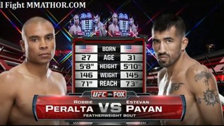 ESTEVAN PAYAN VS ROBBIE PERALTA FIGHT VIDEO