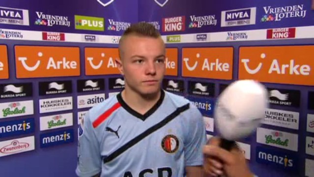 18-03-2012 Jordy Clasie na FC Twente - Feyenoord