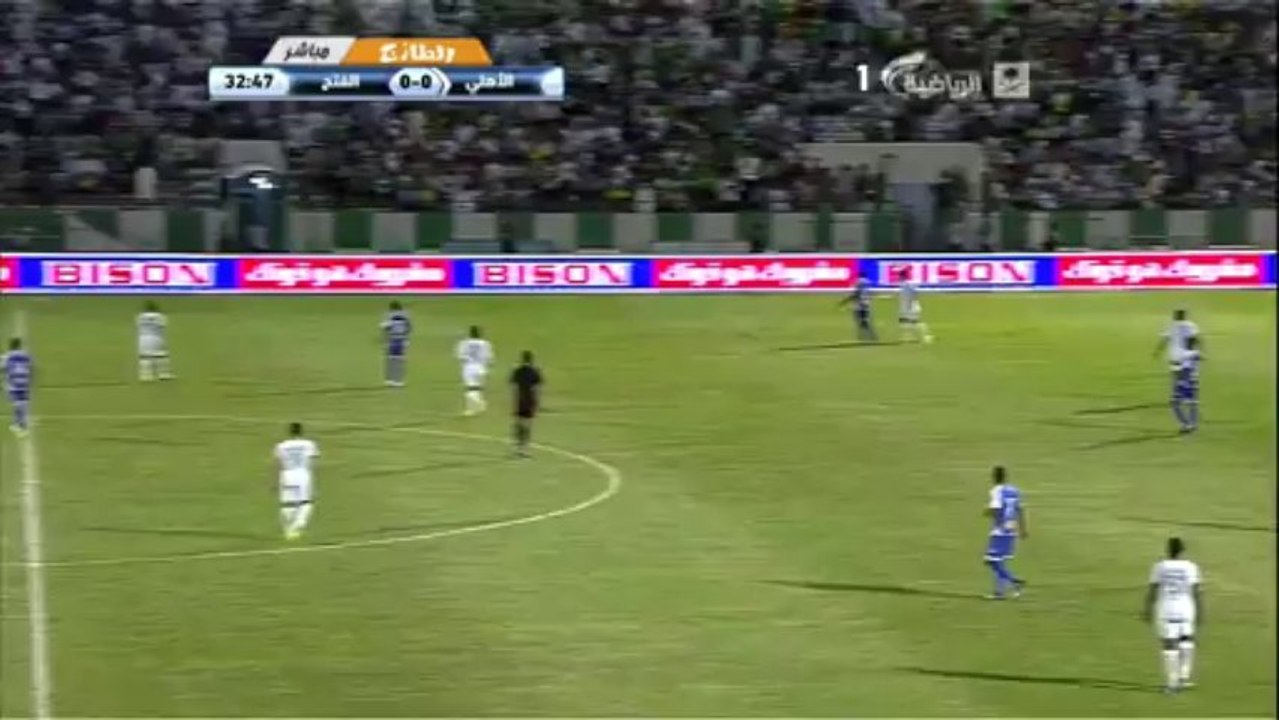 سحبة الحارس عبدالله المعيوف في التون جوزيه - الاهلي 0-2 الفتح - كأس ولي العهد دور الربع النهائي - 23/12/2013 HD
