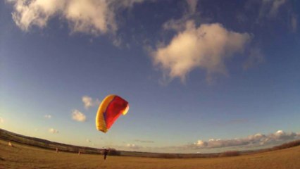 Paramoteur atterrissage