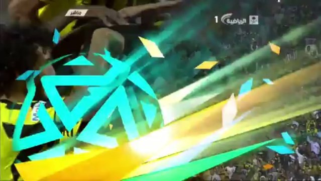 هدف الاتحاد الاول من مختار فلاته (بلنتي) في الشباب - الاتحاد 1-1 الشباب - دوري جميل 20/12/2013 HD