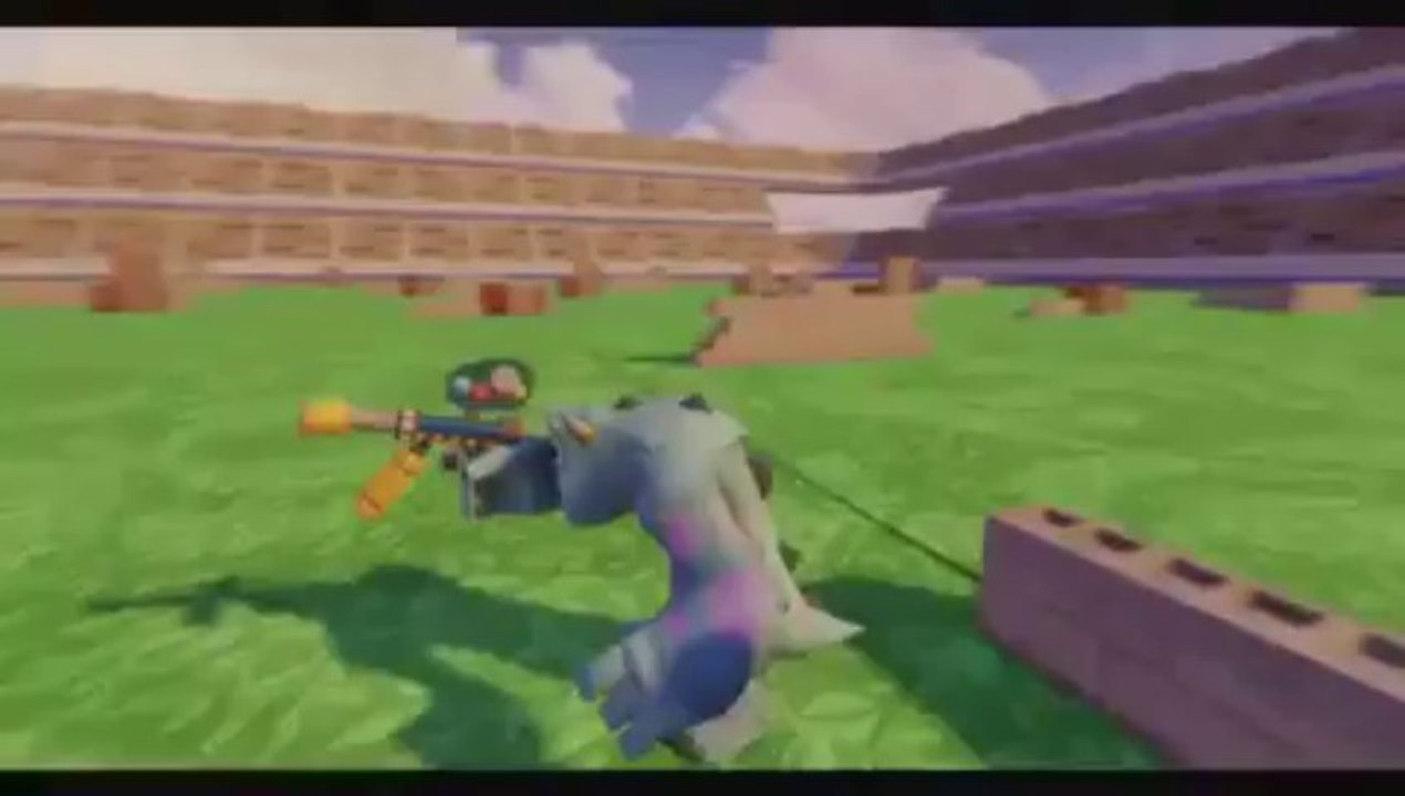 DISNEY INFINITY- Paintball World (Featured Toy...
