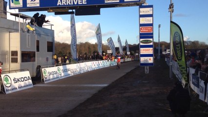 Arrivée Francis Mourey et Arnold Jeannesson