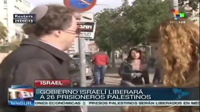 Israel liberará a 26 prisioneros palestinos el 30 de diciembre