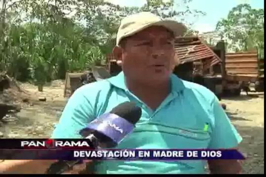 Devastación en Madre de Dios: al destape el crimen de la minería ilegal