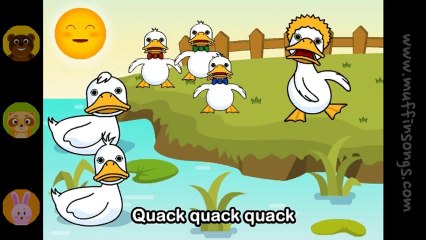 Nursery Rhymes & Children Songs - Six Little Ducks